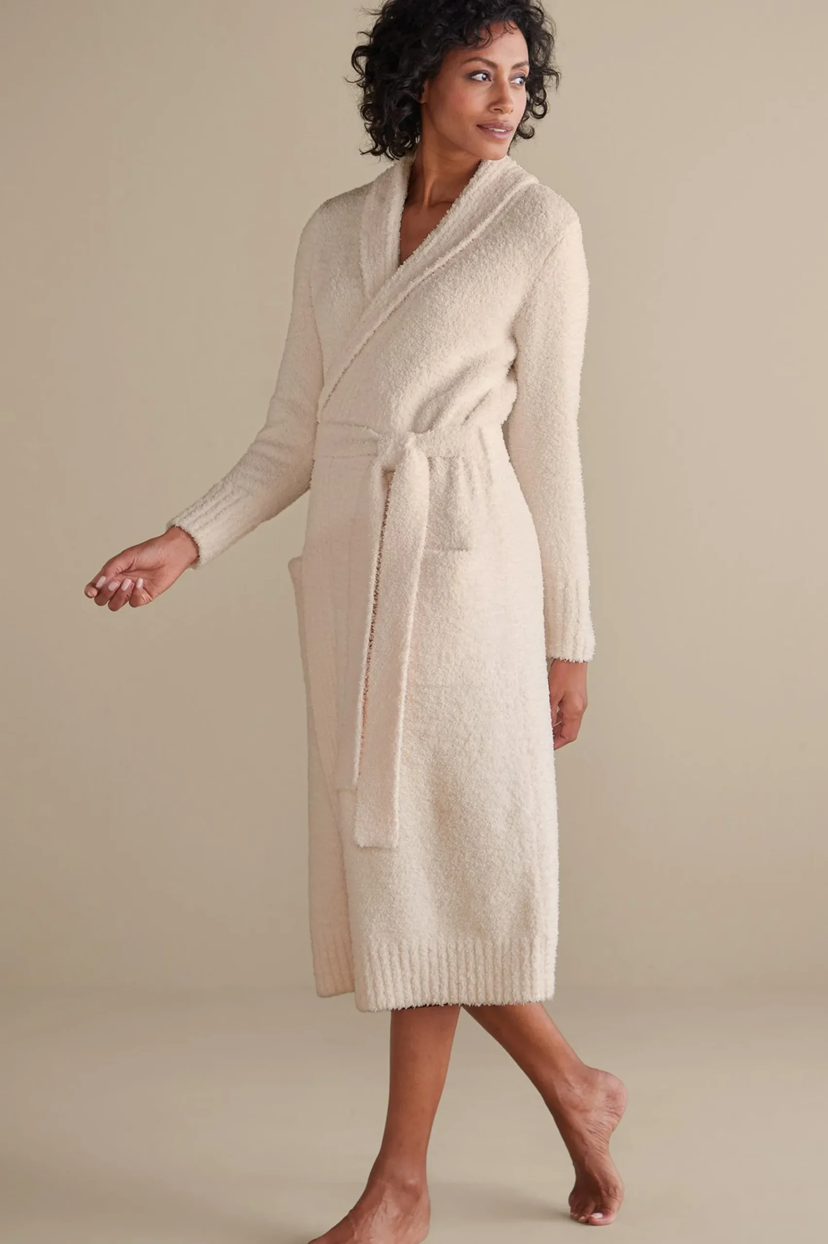 orabella_robe_0.webp Sleepwear & Lounge-Soft Surroundings Orabella Robe Grey Marle