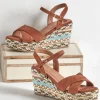 sandals | heels-Soft Surroundings Patrizia Sloane Wedge Brown