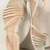 sandals-Soft Surroundings Pelle Moda Haize Strappy Sandal Silver