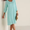 short | Dresses-Soft Surroundings Petites Hera Dress Cardinal