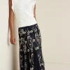 Global Artistry | Skirts-Soft Surroundings Petites Leatrice Embroidered Maxi Skirt Black