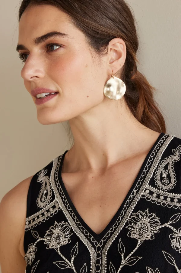 Global Artistry | Dresses-Soft Surroundings Petites Olivia Maxi Dress Black