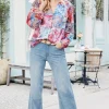 Everyday Styles | Wear Now Styles-Soft Surroundings Petites Ultimate Denim Wide Leg Jeans Ocean Air Wash