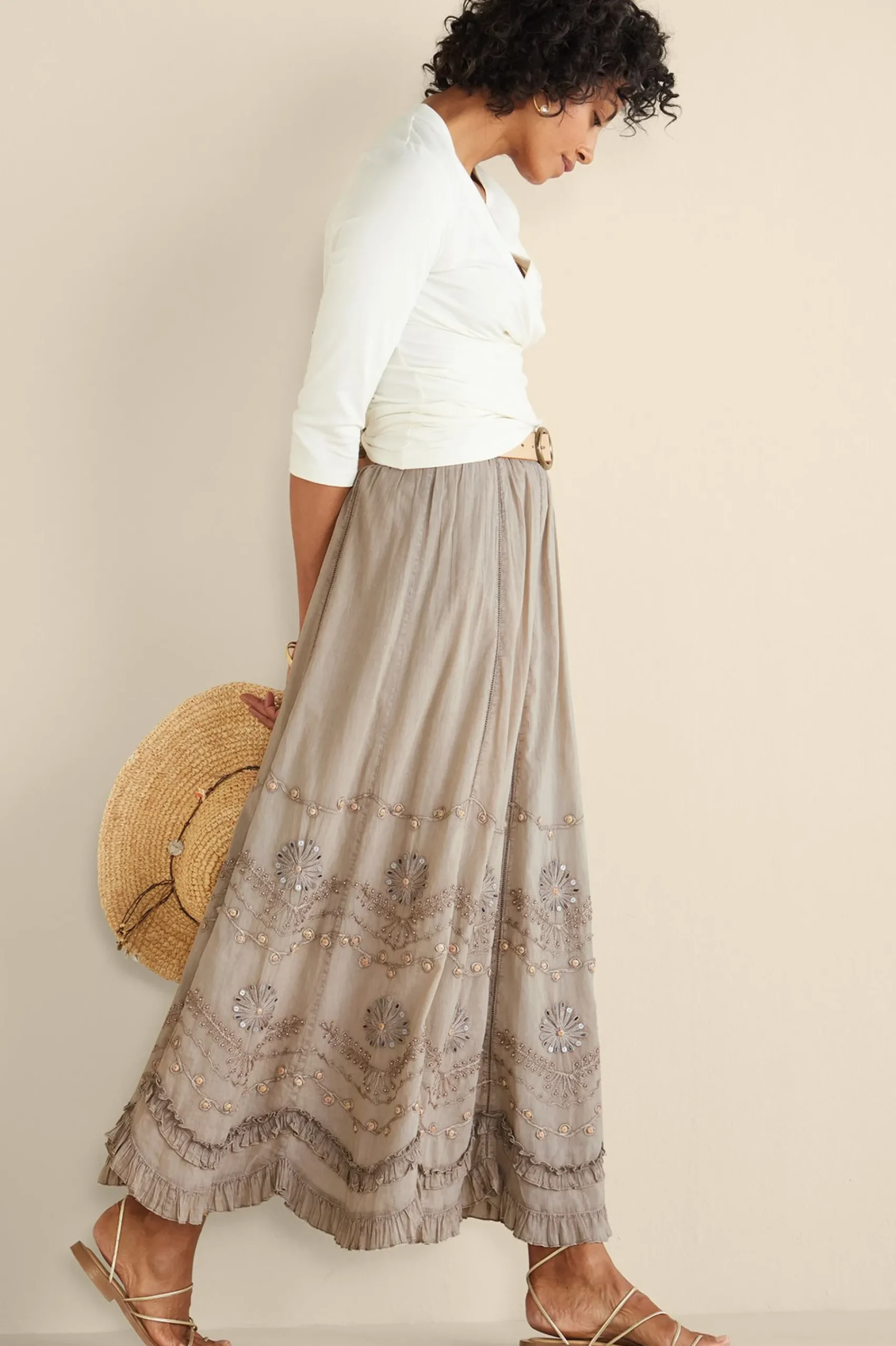 portia_skirt_0.webp Feminine Flourish | Vacation Shop-Soft Surroundings Portia Skirt Taupe