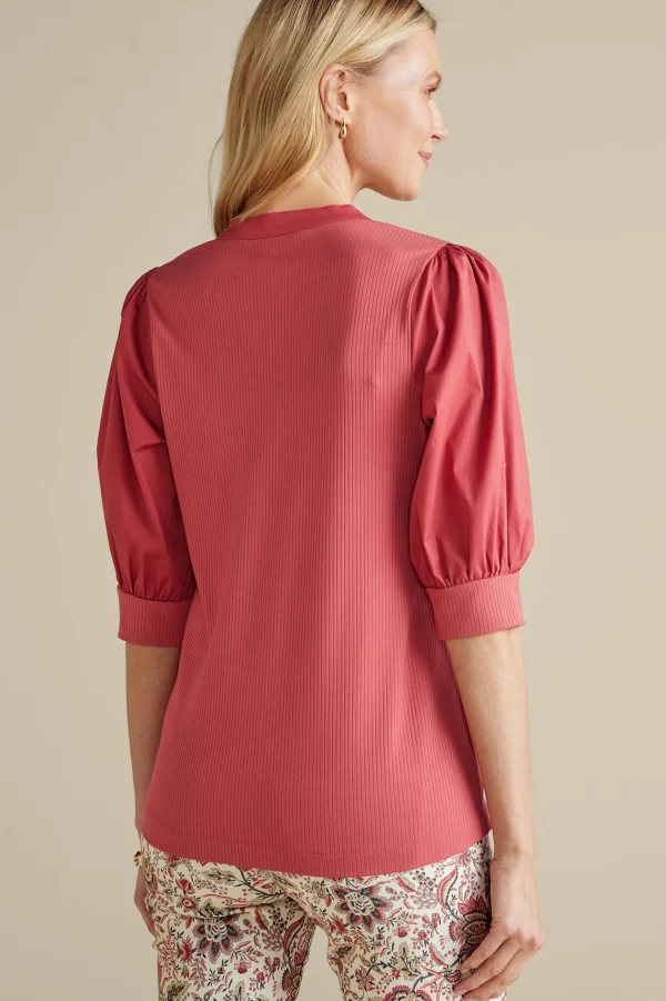 Feminine Flourish | Vacation Shop-Soft Surroundings Raylee Knit Pullover Rose