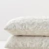 pillowcases & shams-Soft Surroundings Rosalyn Damask Sham Rose Sand