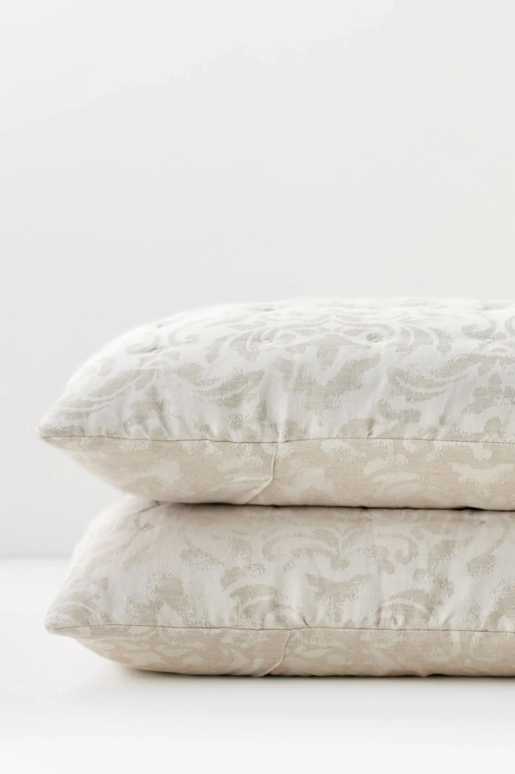 rosalyn_damask_sham_0.webp pillowcases & shams-Soft Surroundings Rosalyn Damask Sham Rose Sand