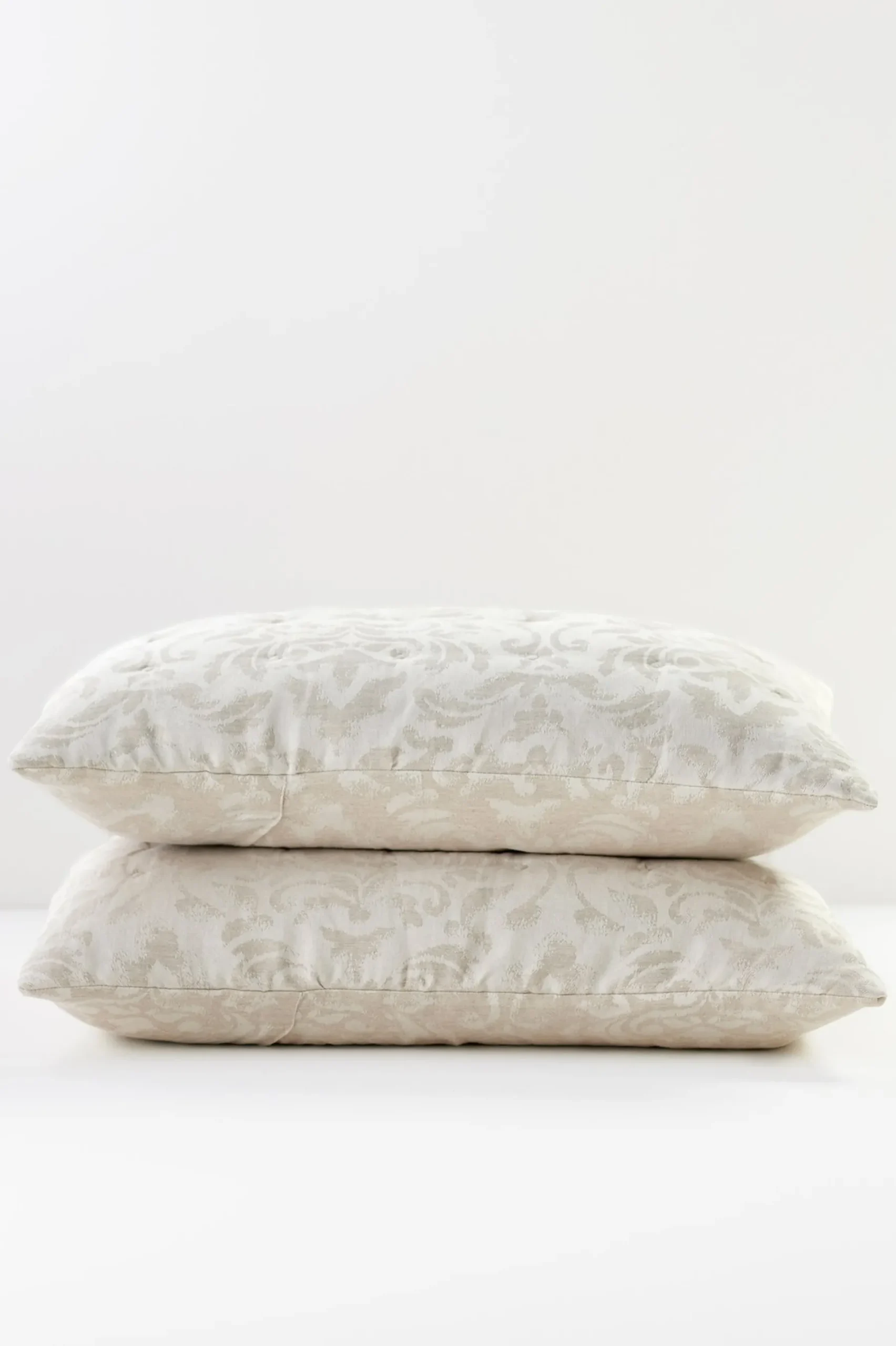 rosalyn_damask_sham_2.webp pillowcases & shams-Soft Surroundings Rosalyn Damask Sham Rose Sand