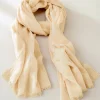 Scarves & Wraps-Soft Surroundings Serena Sheer Scarf Semolina