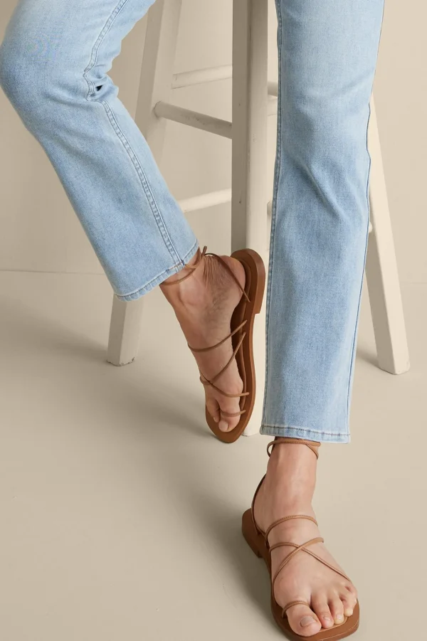 sandals | heels-Soft Surroundings Seychelles Lilac Sandal Gold