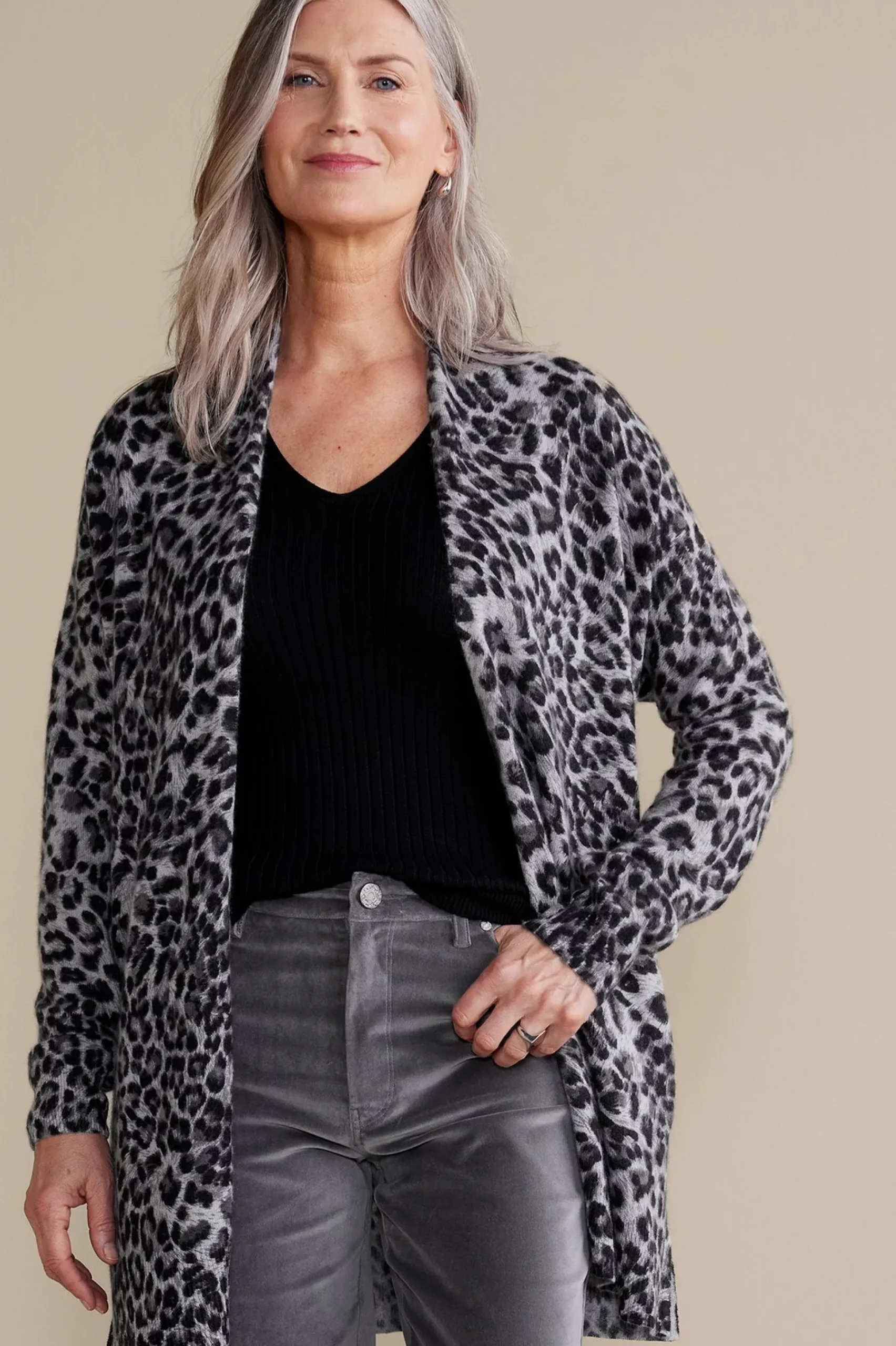 sibyl_cashmere_printed_ca_4.webp Sweaters & Cardigans | prints-Soft Surroundings Sibyl Cashmere Printed Cardigan Snow Leopard