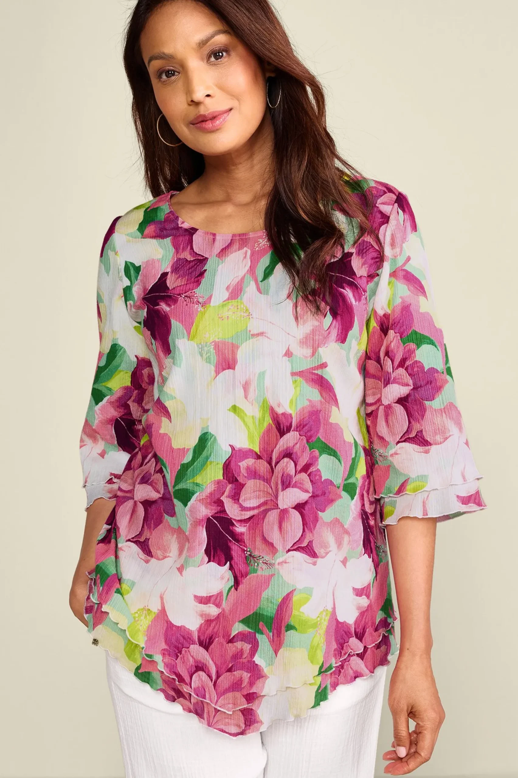 siesta_key_tunic_0.webp Into The Blues | Everyday Styles-Soft Surroundings Siesta Key Tunic Aqua Splash