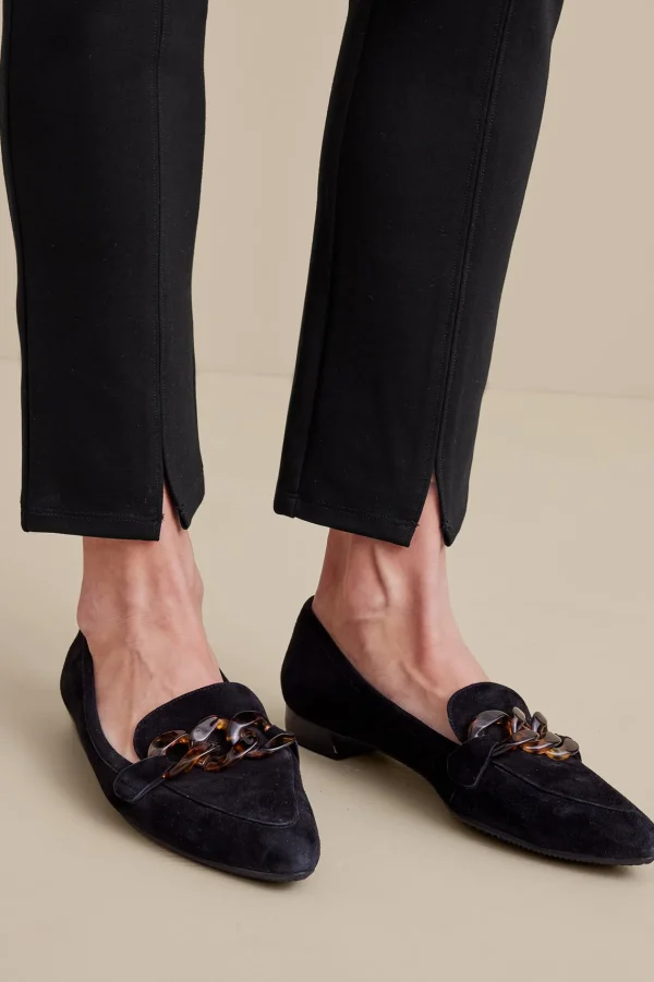 Soft Essential Styles | Everyday Styles-Soft Surroundings Soft Essential Ponte Slim Ankle Pants Black