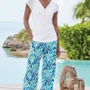 Vacation Shop | Linen Shop-Soft Surroundings Sonoma Linen Blend Wide Leg Pants Black