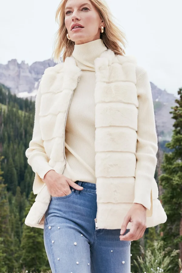 Jackets & Coats | vest-Soft Surroundings St. Moritz Vest Antique White