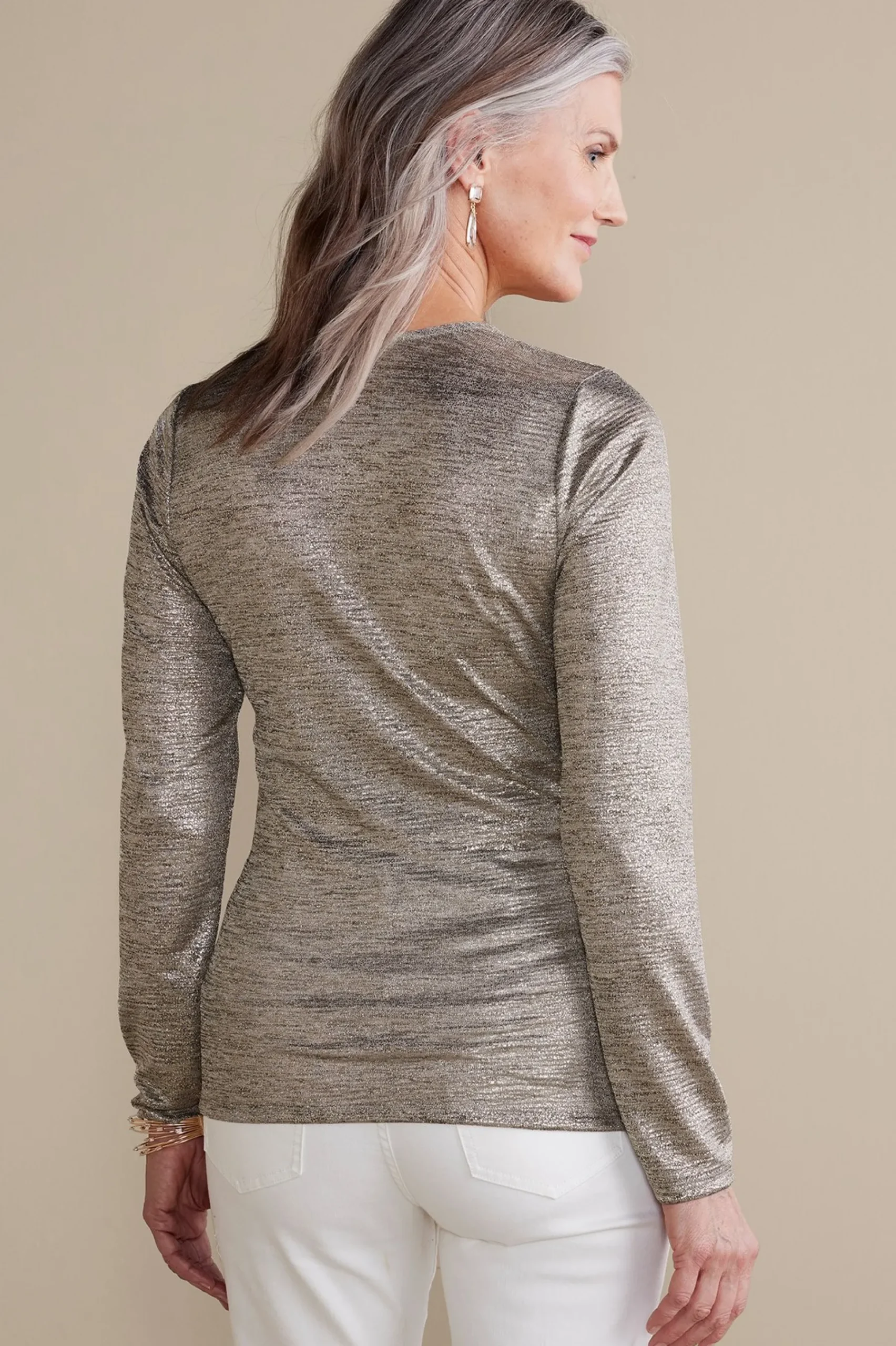 stella_top_2.webp long sleeve | novelty-Soft Surroundings Stella Top Neutral Foil