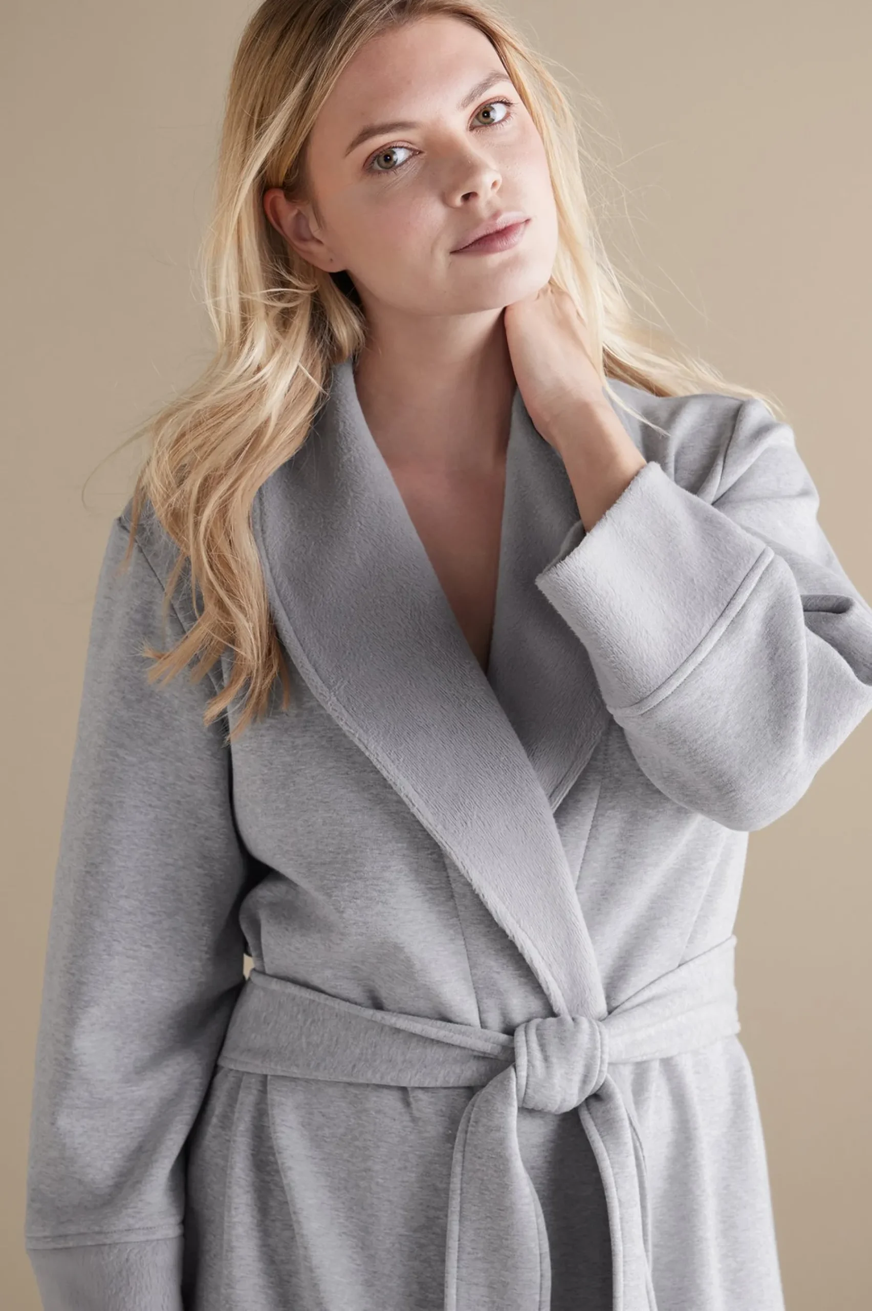 surata_robe_4.webp Sleepwear & Lounge-Soft Surroundings Surata Robe Heather Grey