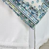 bedskirts-Soft Surroundings Tallulah Textured Bedskirt White