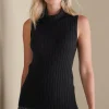 Everyday Styles | Sweaters & Cardigans-Soft Surroundings Tia Sweater Tank Black