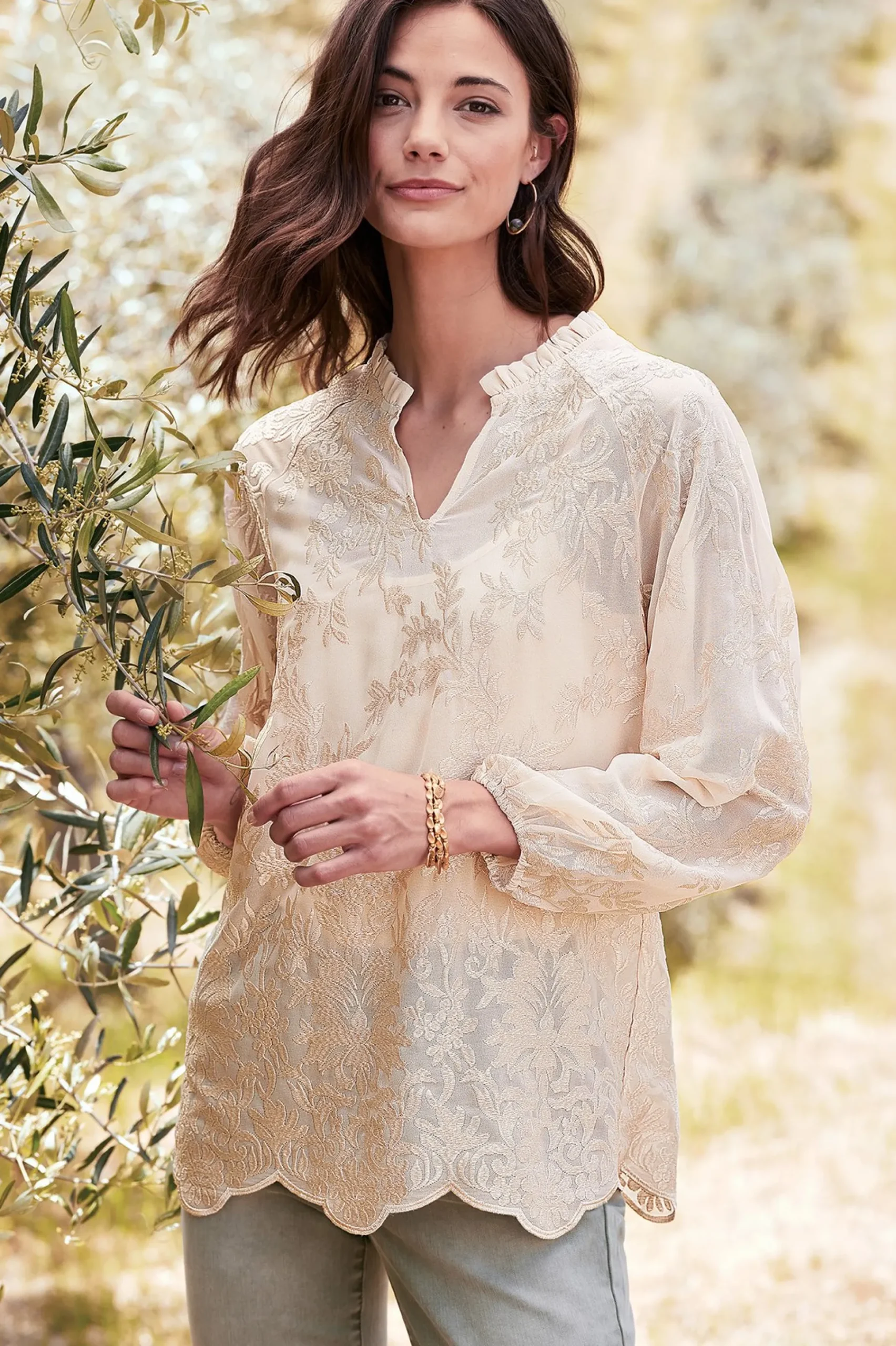tresa_lace_top_3.webp Feminine Flourish | Global Artistry-Soft Surroundings Tresa Lace Top Ivory