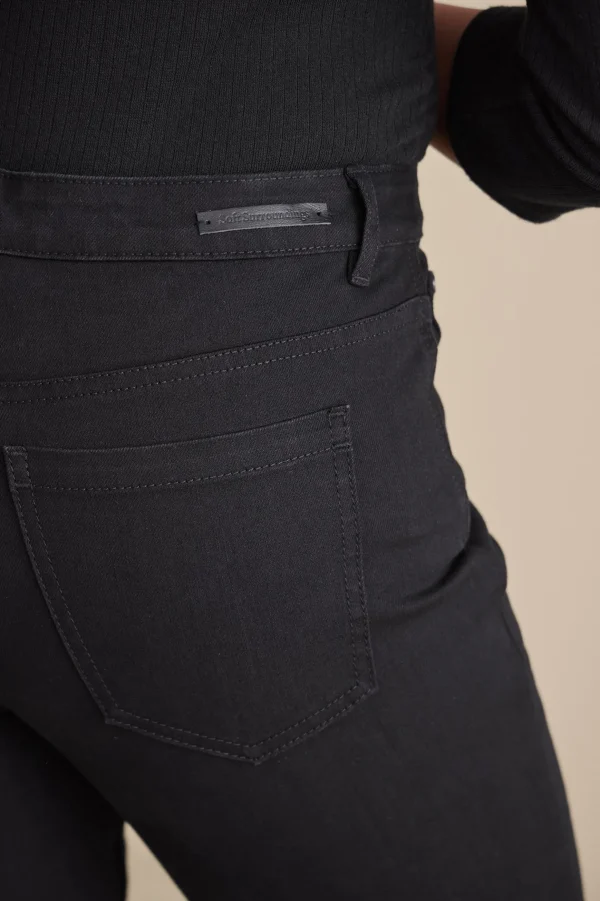 Into The Blues | Everyday Styles-Soft Surroundings Ultimate Denim Straight Leg Jeans Coral Almond