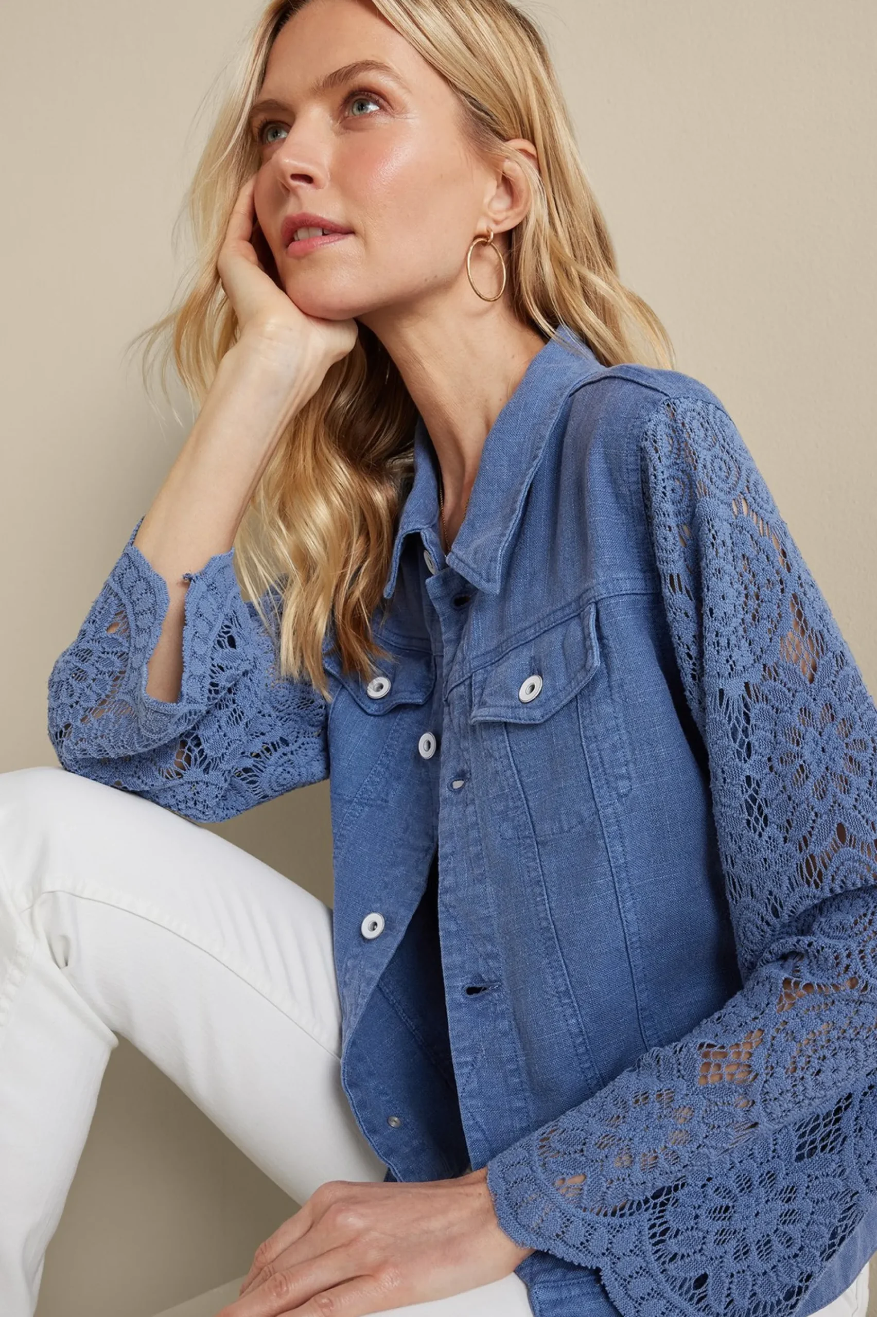 varese_linen_blend_jacket_4.webp Feminine Flourish | Into The Blues-Soft Surroundings Varese Linen Blend Jacket Colony Blue