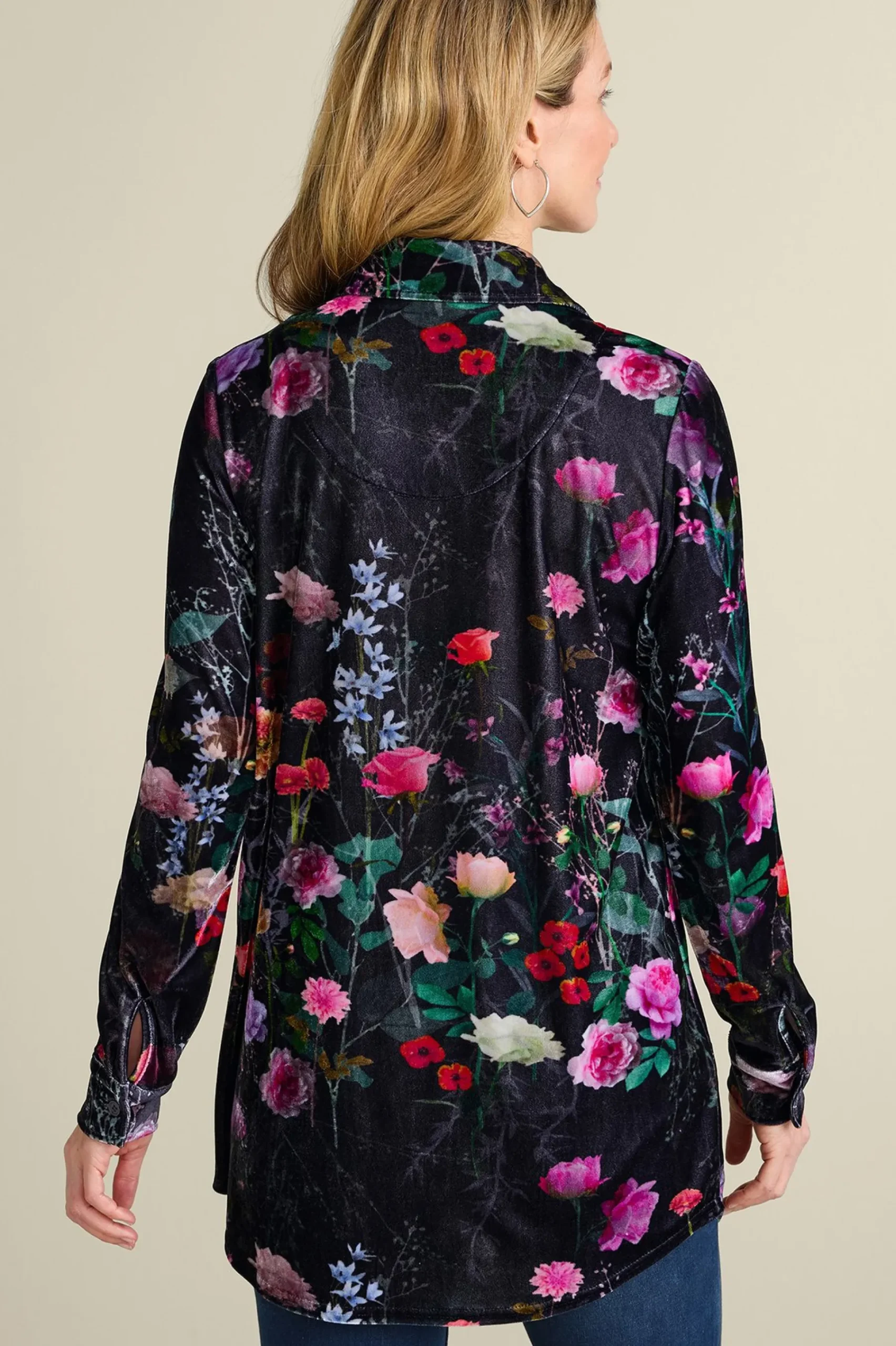 velvet_boyfriend_tunic_sh_2.webp Everyday Styles | EVelvet Styles-Soft Surroundings Velvet Boyfriend Tunic Shirt Dark Copper