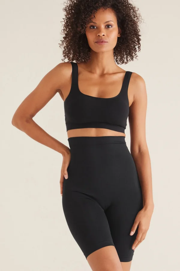 shapewear | Shapewear-Soft Surroundings YUMMIE® High Waist Thigh Shaper Short Black