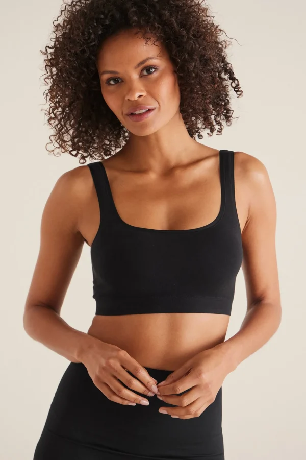 Shapewear-Soft Surroundings YUMMIE® Tanya Bralette Black